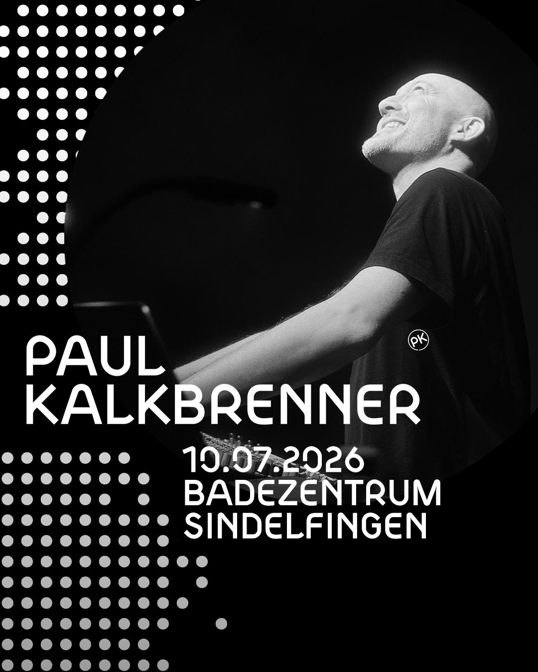 Paul Kalkbrenner Concert background