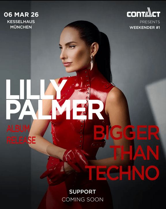Lilly Palmer - Bigger than Techno | Album Release background