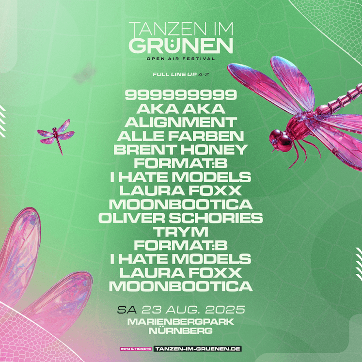 Tanzen im Grünen background